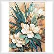 cross stitch pattern Southern Magnolias 2