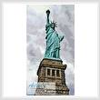 cross stitch pattern Statue of Liberty
