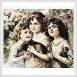 cross stitch pattern Three Graces