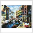 cross stitch pattern Venetian Lagoon