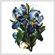 cross stitch pattern Bunch of Irises