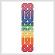 cross stitch pattern Celtic Bookmark 8