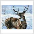 cross stitch pattern Whitetail Buck