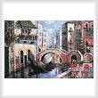 cross stitch pattern Canal of Dreams