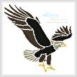 cross stitch pattern Eagle Design