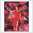 cross stitch pattern Fairy Flame