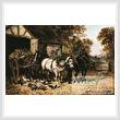 cross stitch pattern The Hay Cart