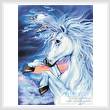 cross stitch pattern Unicorn in the Moonlight