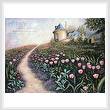 cross stitch pattern Mayflowers