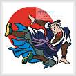 cross stitch pattern Martial Arts