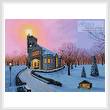 cross stitch pattern Christmas at St Gabriels