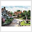 cross stitch pattern Igtham Village