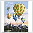 cross stitch pattern Hot Air Balloons 2