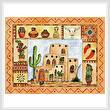 cross stitch pattern Southwest Sampler