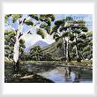 cross stitch pattern Bush Creek