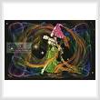 cross stitch pattern Cosmic Dancer