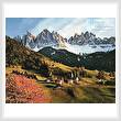 cross stitch pattern Santa Maddalena