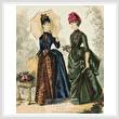 cross stitch pattern Victorian Fashions 2