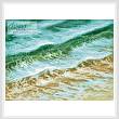 cross stitch pattern Waves
