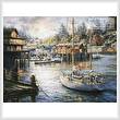cross stitch pattern Harbor