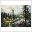 cross stitch pattern Campers Cabin