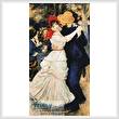 cross stitch pattern Dance at Bougival