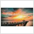 cross stitch pattern Dream, Believe, Achieve
