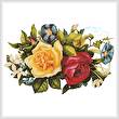 cross stitch pattern Floral Bouquet 2