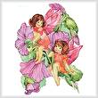 cross stitch pattern Flower Fairies 4