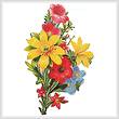 cross stitch pattern Floral Bouquet 5