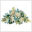 cross stitch pattern Floral Display 5
