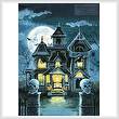 cross stitch pattern Haunted House