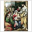 cross stitch pattern Magi making Symbolic Offerings