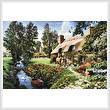 cross stitch pattern Cricketers Cottage