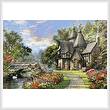 cross stitch pattern The Old Waterway Cottage
