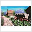 cross stitch pattern Orchard Prairie