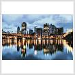 cross stitch pattern Pittsburgh Night