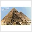 cross stitch pattern Pyramids 