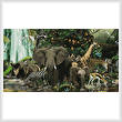 cross stitch pattern African Rainforest