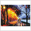 cross stitch pattern Alley by the Lake (Large)