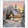 cross stitch pattern Carriage Chapel