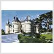 cross stitch pattern Chateau de Chaumont