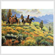 cross stitch pattern Cattle Plan