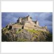 cross stitch pattern Edinburgh Castle