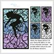 cross stitch pattern Fairy Silhouette 1