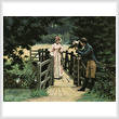 cross stitch pattern The Gallant Suitor