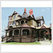 cross stitch pattern Hackley House