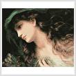 cross stitch pattern Head of a Nymph (Large)