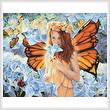 cross stitch pattern Innocence Painting