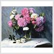 cross stitch pattern Kathryn Roses